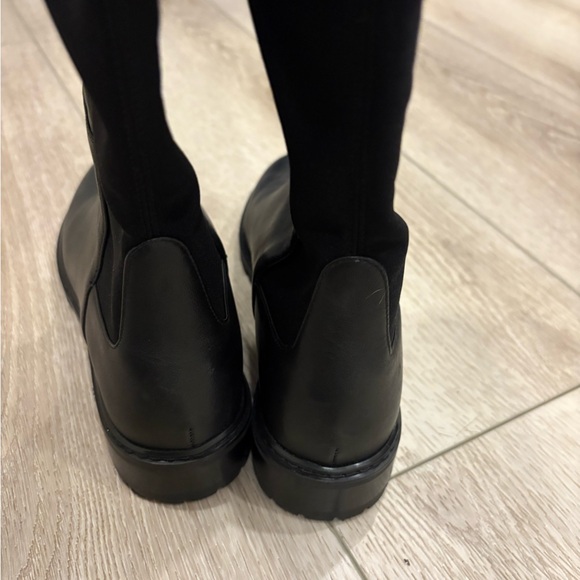 Stuart Weitzman | city boot over the knee black leather size 8 new without tags - Picture 4 of 6